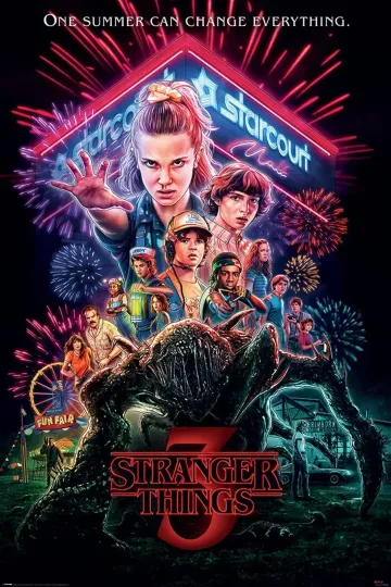Stranger Things Poster Matte Vertical Poster Summer of 85