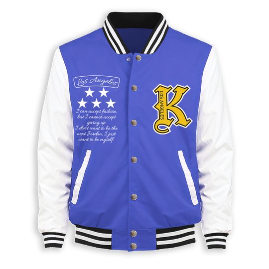 Discover Usa Letter K And Pentagram Jacket Men Street Colour Fleece Baseball Jersey Fashion Casual Coat Autumn Loose Mans Retro Clothing