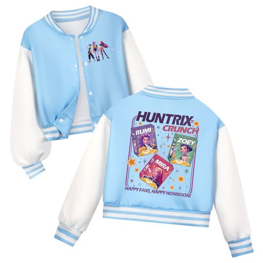 Discover Kpop Demon Hunter Rumi Mira Zoey Baseball Uniform Kid Cute Saja Boys Jacket Children Autumn Long Sleeves Coat Girls Clothes Gift