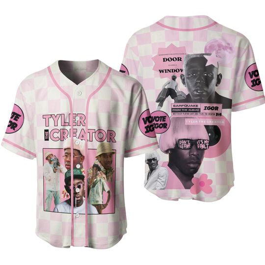 Tyler the Creator Hip-Hop Baseball Jersey