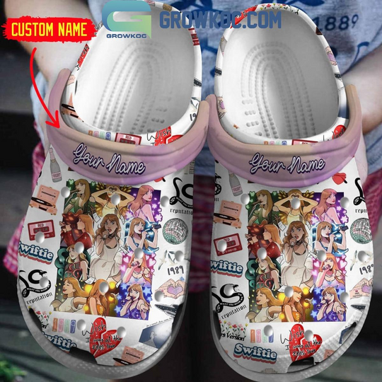 Swift Eras Tour In Christmas Happy Holidays Crocs Clogs
