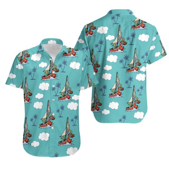 Legend Zelda Empire With All Hawaiian, Summer Party Shirt, Buttom Down Shirt