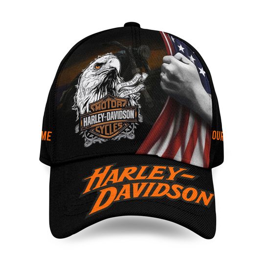 Personalized Harley Motor Racing Davidson Classic Cap Gift
