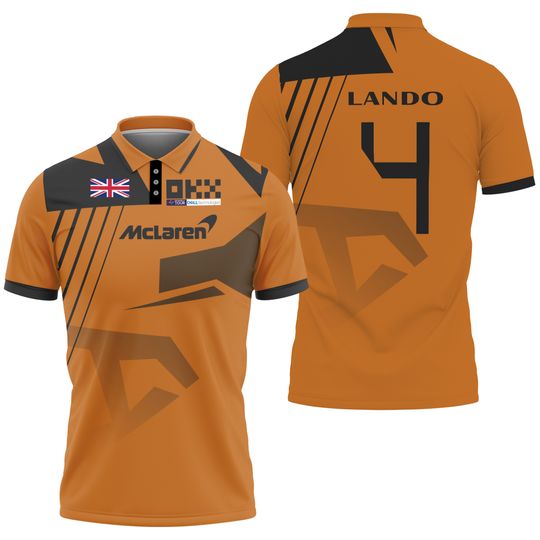 Lando Norris Shirt, F_1 Polo Shirt,Mc.Larren Racing 2025 Edition t shirt