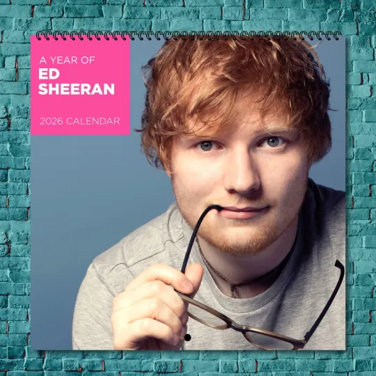 Discover Ed Shee 2026 Wall Calendar, 12-Month Star Collection