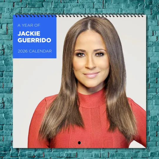 Discover Jackie Guerrido 2026 Wall Calendar 12-Month Celebrity Calendar Fan Gift