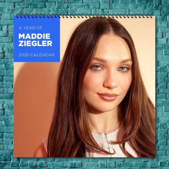 Discover Maddie Ziegler 2026 Wall Calendar, 12-Month Celebrity Photo Gift for Fans