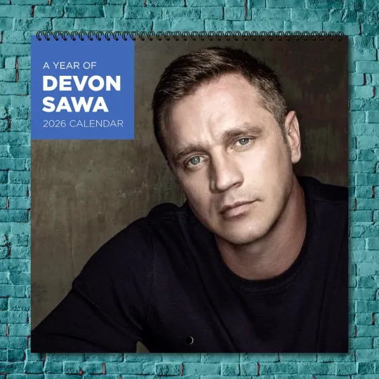Discover Devon Sawa 2026 Wall Calendar, 12-Month Star Collection
