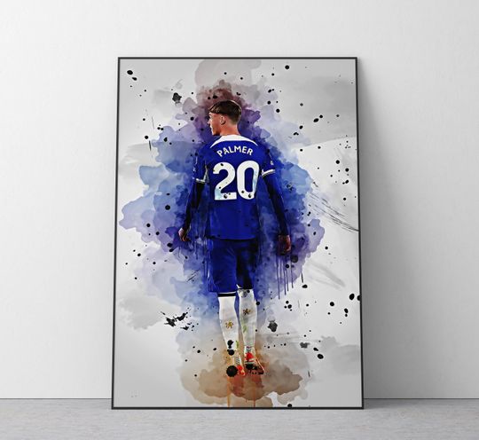 Discover Cole Palmer Poster | Football Wall Art Print | Ref #508