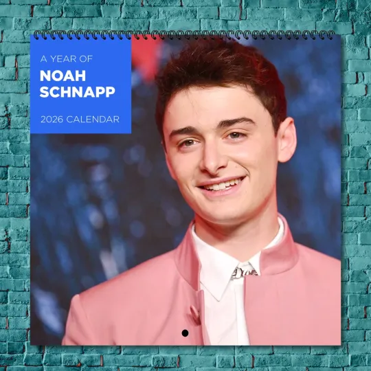 Noah Schnapp 2026 Wall Calendar 12-Month Celebrity Photo Calendar