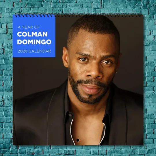 Discover Colman Domingo 2026 Wall Calendar, 12-Month Photo Calendar