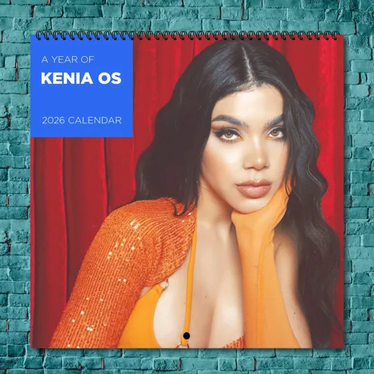Discover Kenia Os 2026 Wall Calendar 12-Month Celebrity Calendar Fan Gift