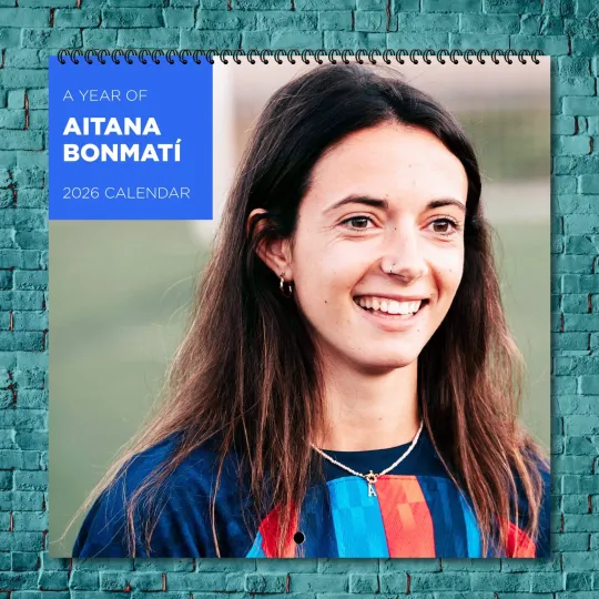 Discover Aitana Bonmatí 2026 Wall Calendar 12-Month Celebrity Calendar Fan Gift