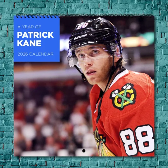 Discover Patrick Kane 2026 Wall Calendar, 12-Month Celebrity Photo Calendar