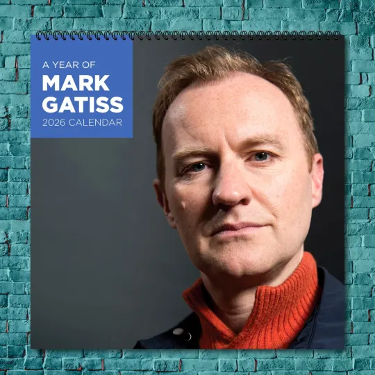 Discover Mark Gatiss 2026 Wall Calendar, 12-Month Celebrity Photo Calendar