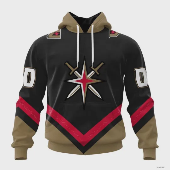 Discover Personalized Vegas Golden Knights Alternate Hoodie, Zip Up, Long Sleeve, T-Shirt