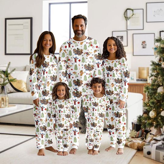 Discover The Muppet Christmas Carol Matching Family Pajamas Set, Disney Muppet Pajamas