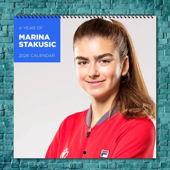 Discover Marina Stakusic 2026 Wall Calendar, 12-Month Celebrity Photo Calendar