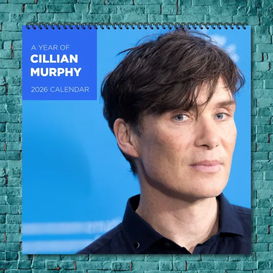 Cillian Murphy 2026 Wall Calendar, 12-Month Photo Calendar