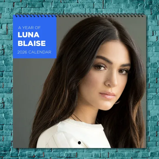 Discover Luna Blaise 2026 Wall Calendar, 12-Month Celebrity Photo Calendar