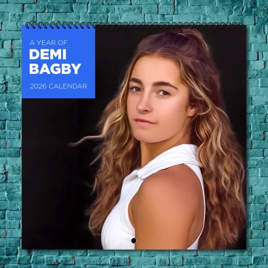 Discover Demi Bagby 2026 Wall Calendar 12-Month Celebrity Calendar Fan Gift