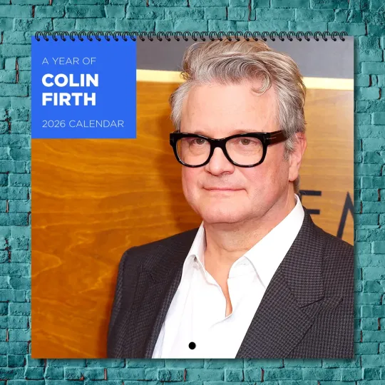 Discover Colin Firth 2026 Wall Calendar 12-Month Celebrity Photo Calendar