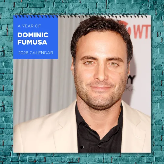 Discover Dominic Fumusa 2026 Wall Calendar 12-Month Celebrity Photo Calendar