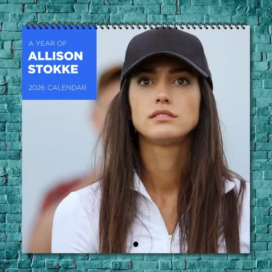 Discover Allison Stokke 2026 Wall Calendar 12-Month Celebrity Calendar Fan Gift