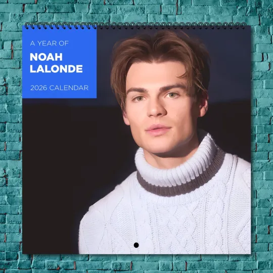 Noah LaLonde 2026 Wall Calendar 12-Month Celebrity Photo Calendar