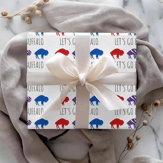 Discover Buffalo Bills Wrapping Paper Gift Wrapping Paper Bills Mafia