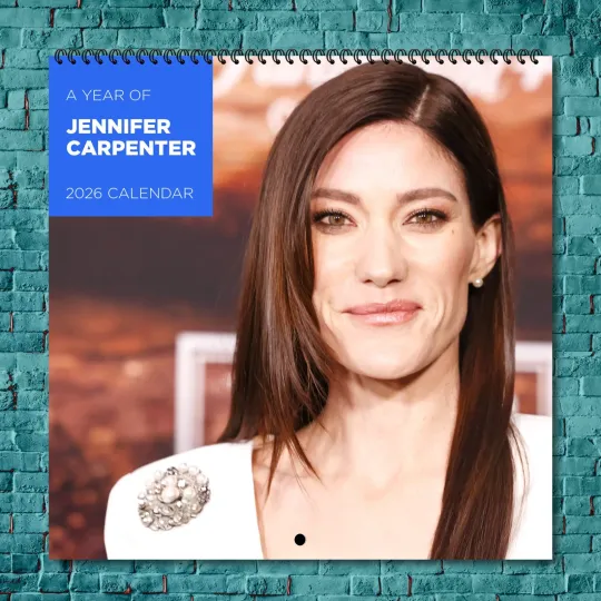 Discover Jennifer Carpenter 2026 Wall Calendar 12-Month Celebrity Photo Calendar