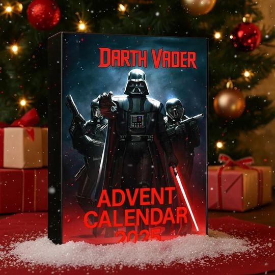Discover Darth Vader Advent Calendar 2025 - Star Wars Christmas Countdowm - Space Themed Acrylic Blind Box