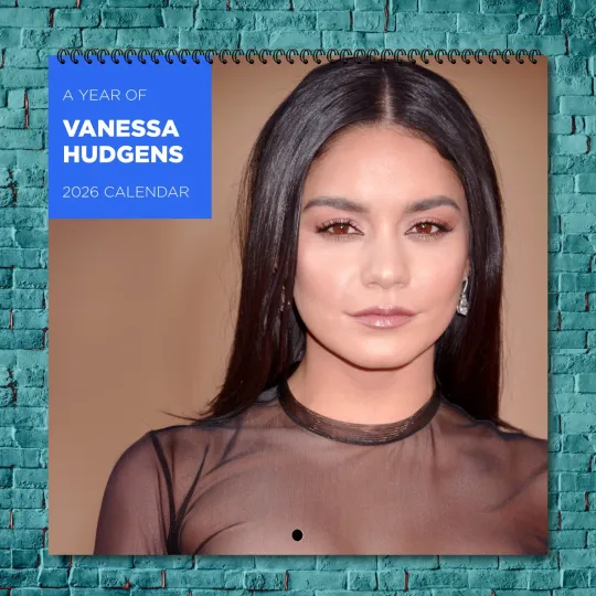 Discover Vanessa Hudgens 2026 Wall Calendar, 12-Month Celebrity Calendar Fan Gift