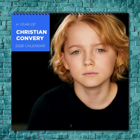 Discover Christian Convery 2026 Wall Calendar, 12-Month Photo Calendar