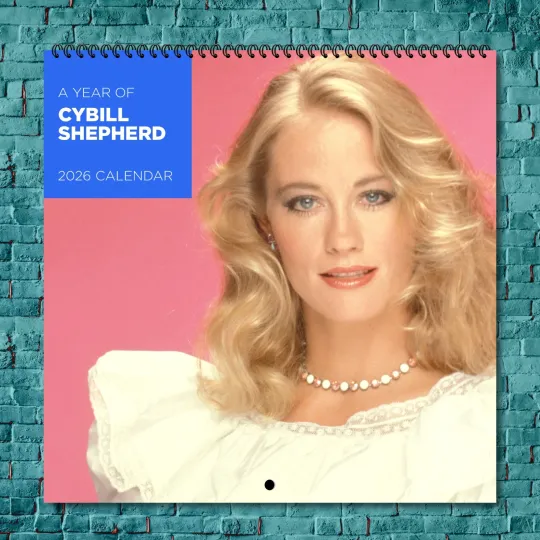 Discover Cybill Shepherd 2026 Wall Calendar, 12-Month Celebrity Fan Gift