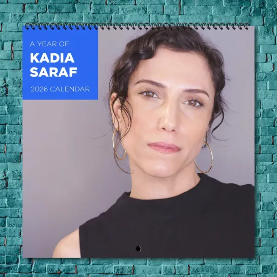 Discover Kadia Saraf 2026 Wall Calendar 12-Month Celebrity Photo Calendar