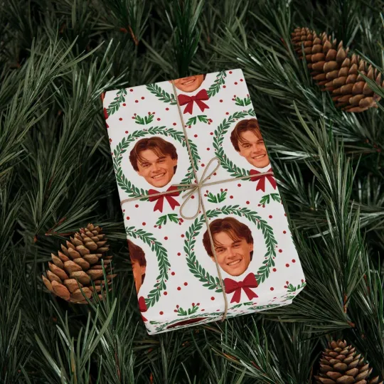 Conrad Fisher Christmas Wrapping Paper, The Summer I Turned Pretty Gift Wrap