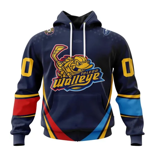 Discover Personalized Toledo Walleye First Responders Hoodie