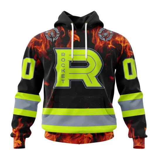 Discover Personalized Laval Rocket Honoring Firefighters Hoodie Pullover Men's Fan Gear