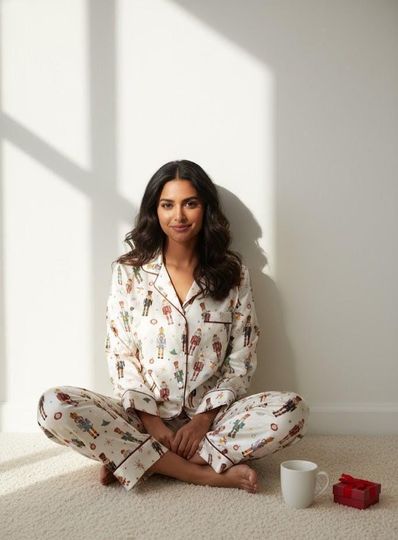 Discover Nutcracker Christmas Pajama Set