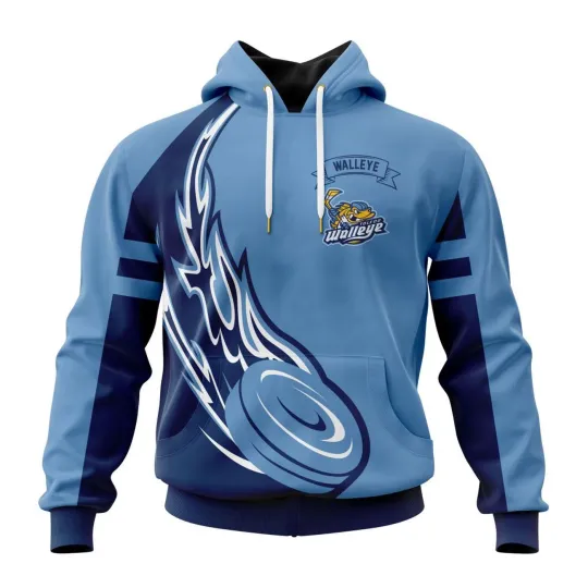 Personalized Toledo Walleye Hockey Concept Kits  Hoodie