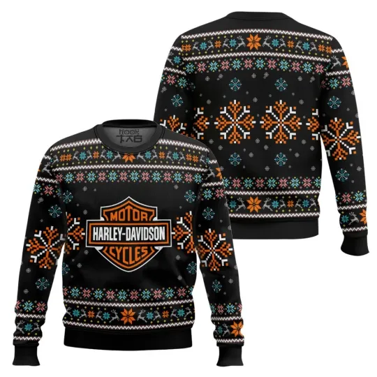 Discover Harlley Davidson Ugly Christmas Sweater