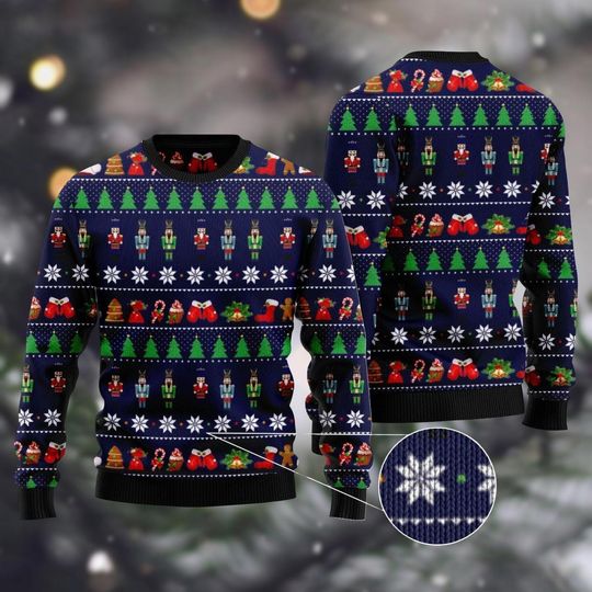 Nutcracker Christmas Ugly Sweater, The Soldier Holiday Sweatshirt