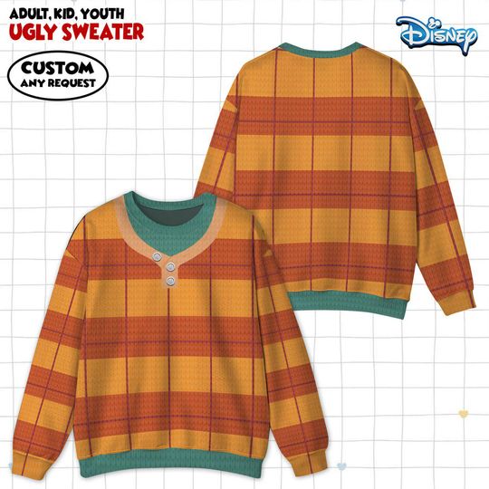 Discover Disney Wreck-It Ralph Christmas Ugly Sweater, Ralph Sweatshirt, Ralph Costume Christmas Sweater, Magic Kingdom Xmas Shirt