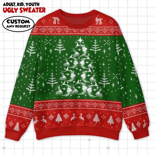 Discover Screaming Possum Christmas Ugly Sweater Possum Shirt Opossum Christmas Tree Weird Possum Gifts Ugly Christmas Sweater Spirit Animal