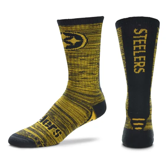 Discover Pittsburgh Steeler Jump Jolt Crew Socks