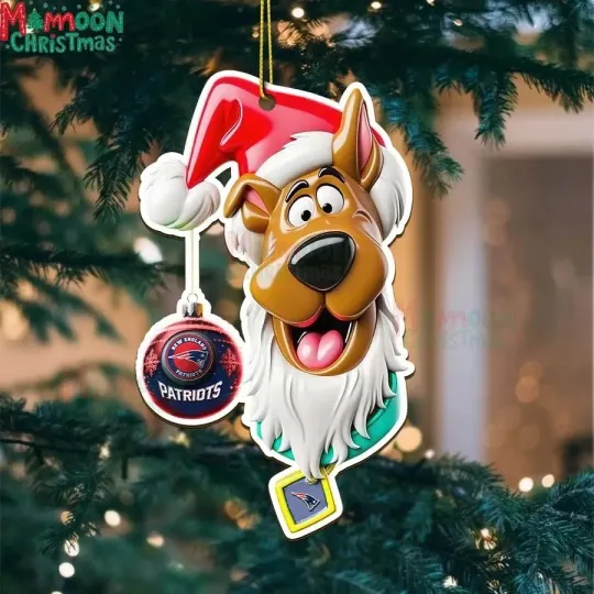 Discover Personalized New England Football Team Patriotss Christmas Ornament Holiday Gift