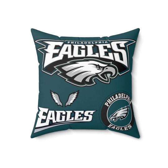 Discover Philadelphia Eagles Throw Pillow - Football Championship Decor