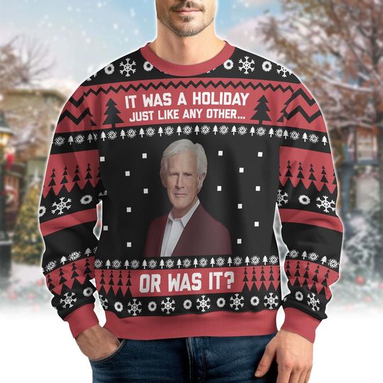 Discover True Crime Ugly Christmas Sweater, Keith Morrison Santa Sweatshirt
