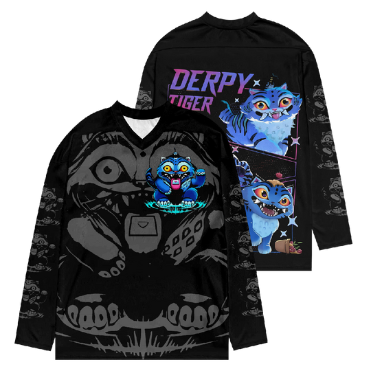 KPop Demon Hunters Hockey Jersey Jersey Tee T-Shirt Women Men Long Sleeve V-Neck clothes Casual Streetwear Sportswear Merch